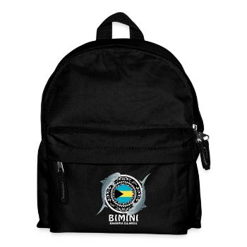 Bimini Bahamas - Kinder Rucksack - Schwarz - Vorne