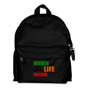 Women life freedom - Kinder Rucksack - Schwarz - Vorne