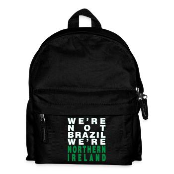 Nous ne sommes pas le Brésil Nous sommes d'Irlande - Sac à dos Enfant - noir - Devant