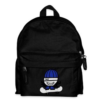 Skateboarder - Sac à dos Enfant - noir - Devant