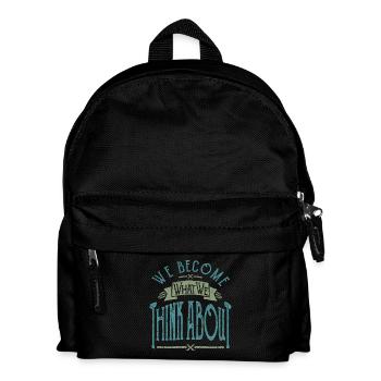 Think About - Kids' Backpack - black - Front