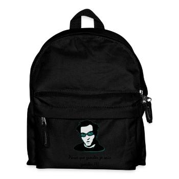 François l'embrouille - Sac à dos Enfant - noir - Devant
