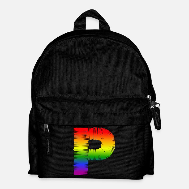 arc-en-P - Sac à dos Enfant - noir