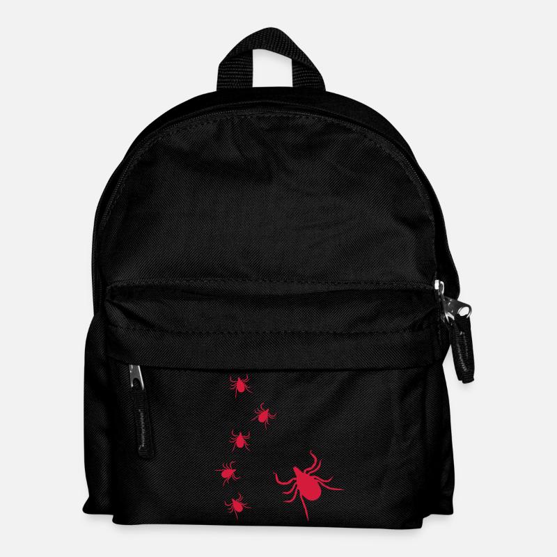 Zecken - Kinder Rucksack - Schwarz