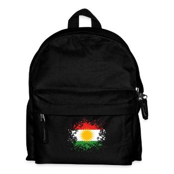 racines pays d'origine racines amour pn kurdistan de kurd - Sac à dos Enfant - noir - Devant