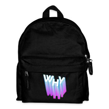 ... mais pourquoi? - Sac à dos Enfant - noir - Devant