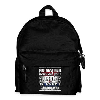 no matter cool uncle uncle poison Paraguay png - Kids' Backpack - black - Front