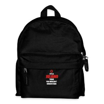 Cadeau il sa chose anniversaire comprendre JULIANO - Sac à dos Enfant - noir - Devant