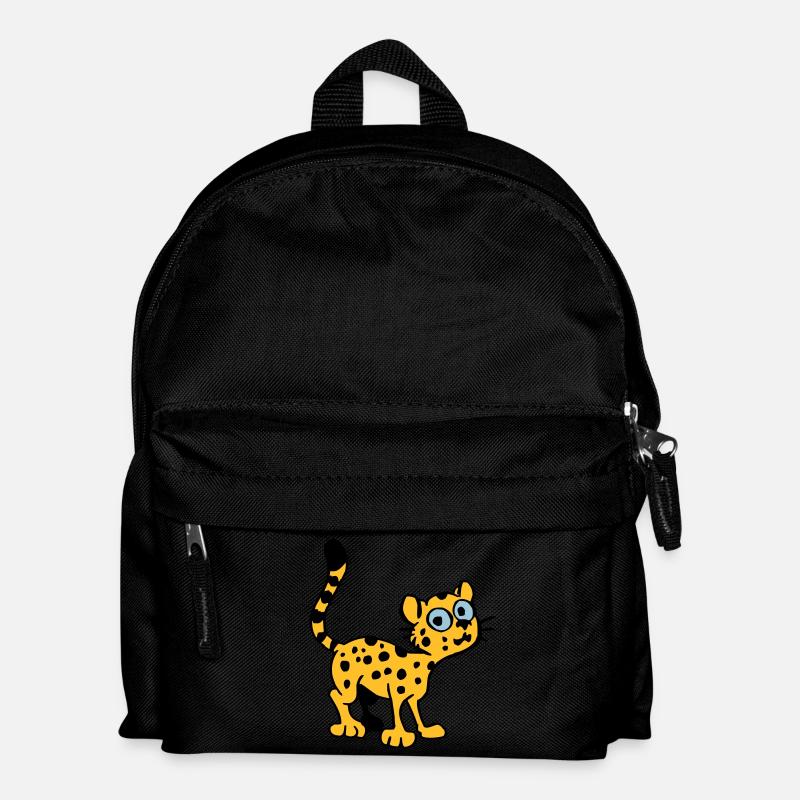 Baby Leopard - Kids' Backpack - black