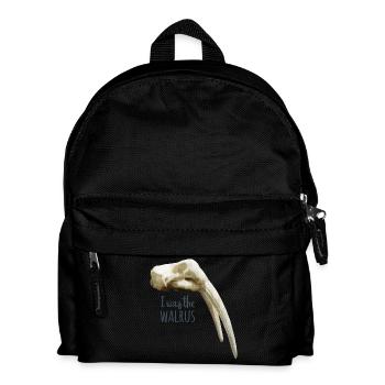Ich war das Walross - Kinder Rucksack - Schwarz - Vorne