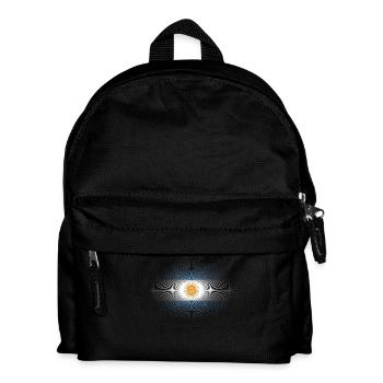 Heimatliebe heimat sonne schein flagge stolz Argen - Kinder Rucksack - Schwarz - Vorne