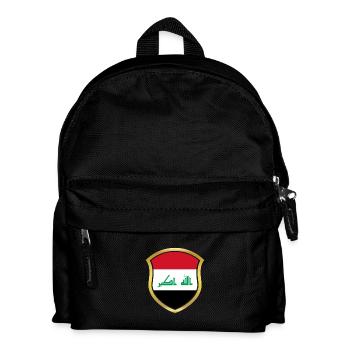 World Champion Champion 2018 wm team Iraq png - Kids' Backpack - black - Front