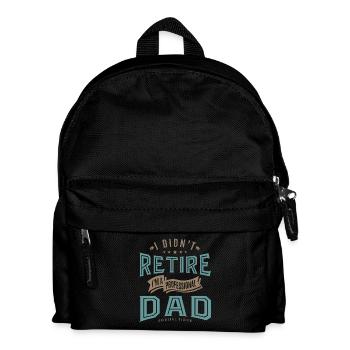 Professional Dad - Kids' Backpack - black - Front