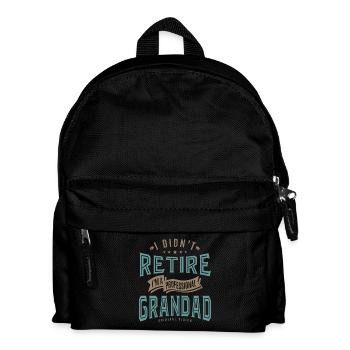Professional Grandad - Kids' Backpack - black - Front