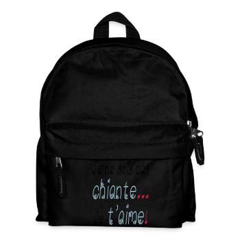 Je t'aime - Sac à dos Enfant - noir - Devant