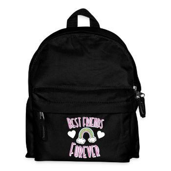 Meilleurs amis pour toujours - Sac à dos Enfant - noir - Devant