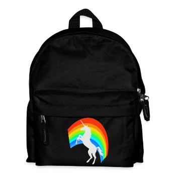 licorne - Sac à dos Enfant - noir - Devant