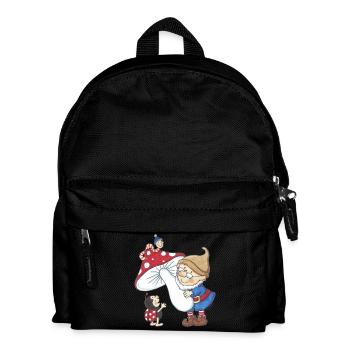 Wichtel_04 - Kinder Rucksack - Schwarz - Vorne