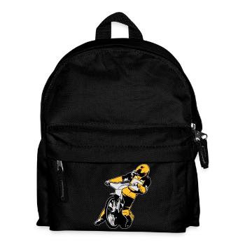 Speedway Racing - Kinder Rucksack - Schwarz - Vorne