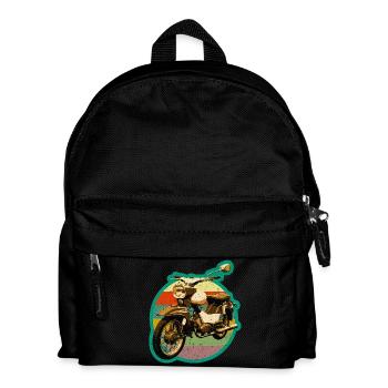 Simmi Star SR4-2 DDR pour cyclomoteur au look rétro utilisé - Sac à dos Enfant - noir - Devant