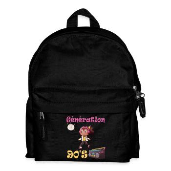 Design Inspired by 90's Dance Music - Sac à dos Enfant - noir - Devant