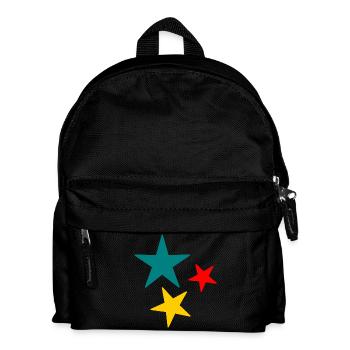 STAR. STAR. STARS. FEAST. ANNIVERSARY. CHRISTMAS - Kids' Backpack - black - Front