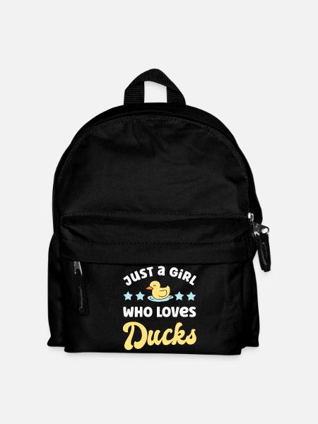 Duck Ducks - Kids' Backpack - black