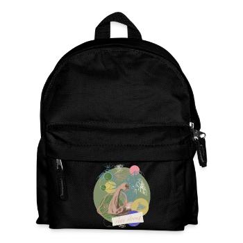 Stay Strong with text - Kids' Backpack - black - Front