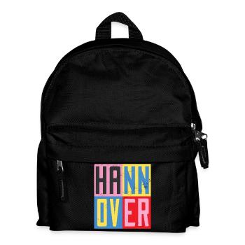 Hannover Design - Kinder Rucksack - Schwarz - Vorne