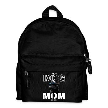 Beste Modell-Hundemama - Kinder Rucksack - Schwarz - Vorne
