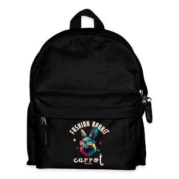 Rabbit Fashion Carpet Society - Kids' Backpack - black - Front