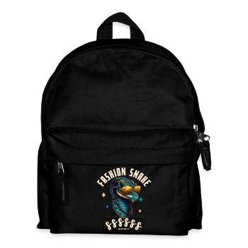 Serpent Glam Couture - Kinder Rucksack - Schwarz - Vorne