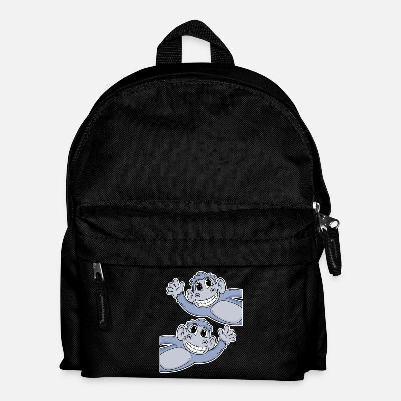 Singe Singe - Sac à dos Enfant - noir