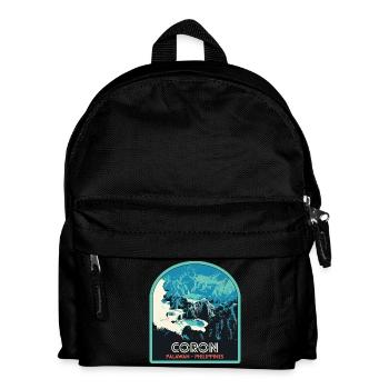 Tropical Paradise: Coron Coast, Palawan - Kids' Backpack - black - Front