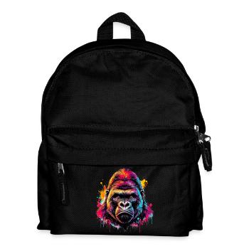 Gorilla - Kids' Backpack - black - Front