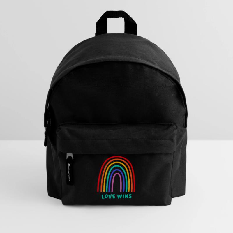 Liebe siegt Kinder Rucksack