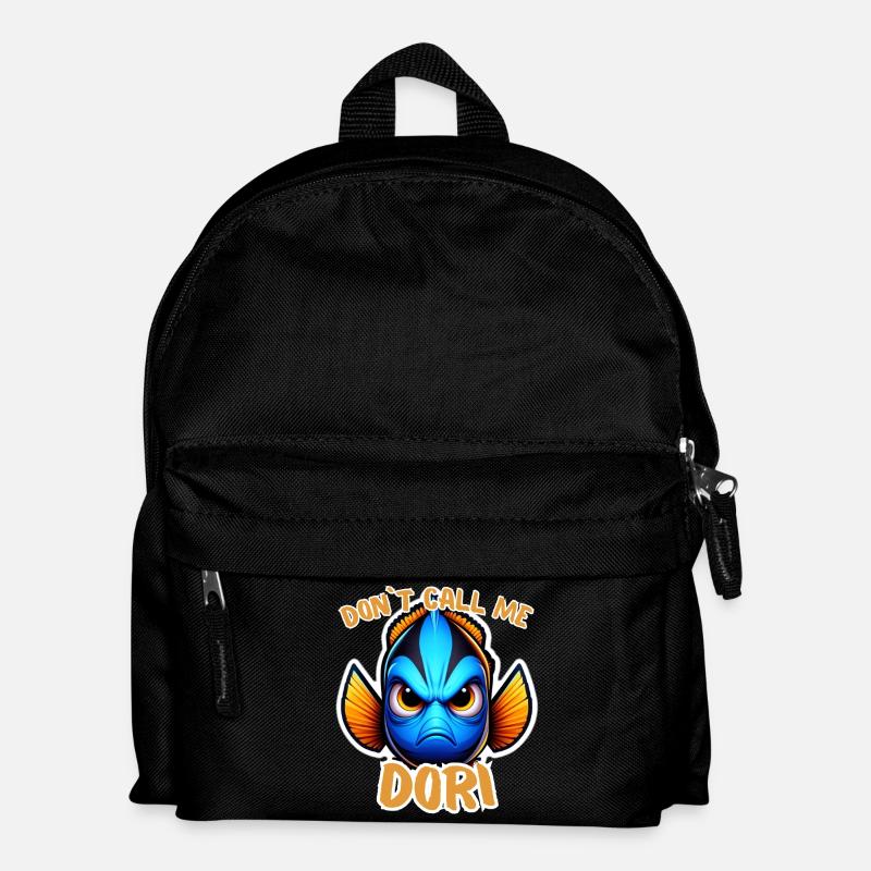 Wütende Dori - Kinder Rucksack - Schwarz