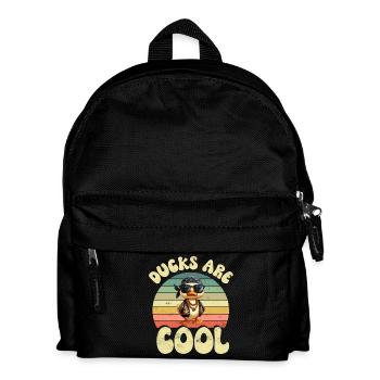 Duck Ducks - Kids' Backpack - black - Front