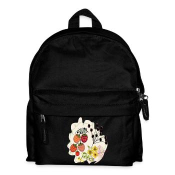 L’heure de la fraise - Sac à dos Enfant - noir - Devant