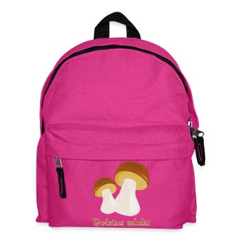 Autumn Mushrooms - Kids' Backpack - fuchsia - Front