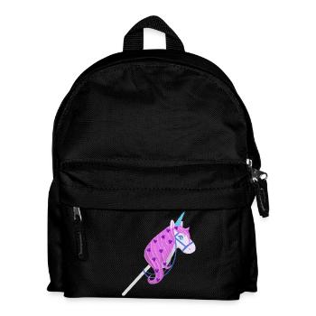 Hobby horsing - Kids' Backpack - black - Front