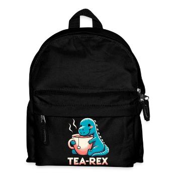 Thé Rex Thé Rex Cadeau de buveur de thé - Sac à dos Enfant - noir - Devant