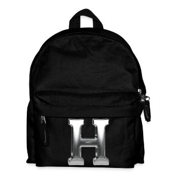 Chrome ,, H " Metallic - Kinder Rucksack - Schwarz - Vorne