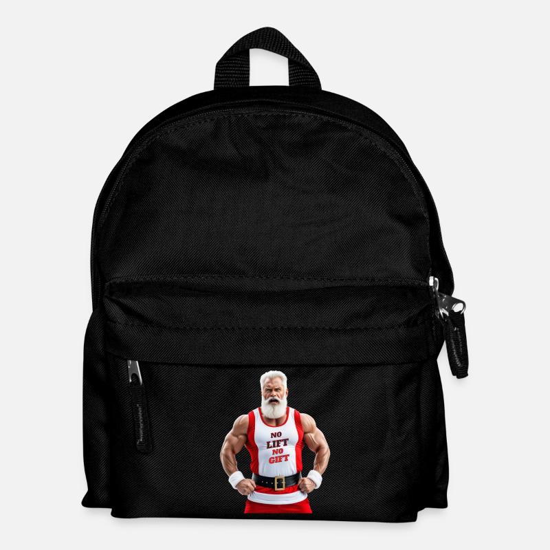 Der Weihnachtsmann - Kinder Rucksack - Schwarz