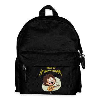 Funny cartoon - Kids' Backpack - black - Front
