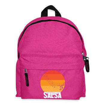 Salsa Dancer Dancer - Kids' Backpack - fuchsia - Front