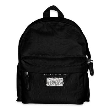 Attitude Geometric Logo Tee - Kids' Backpack - black - Front