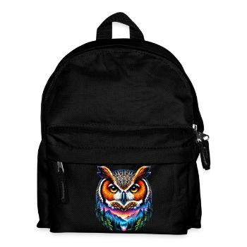Hibou - Sac à dos Enfant - noir - Devant