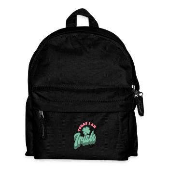 Aujourd’hui, je suis irlandais : célébrez l’ - Sac à dos Enfant - noir - Devant