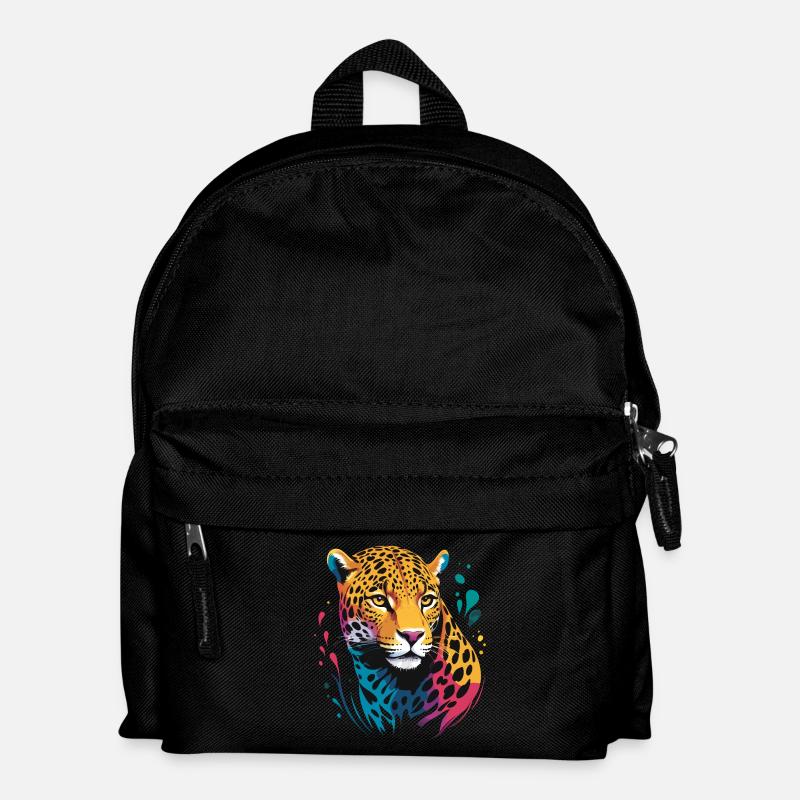 Jaguar Head RENDU - Sac à dos Enfant - noir